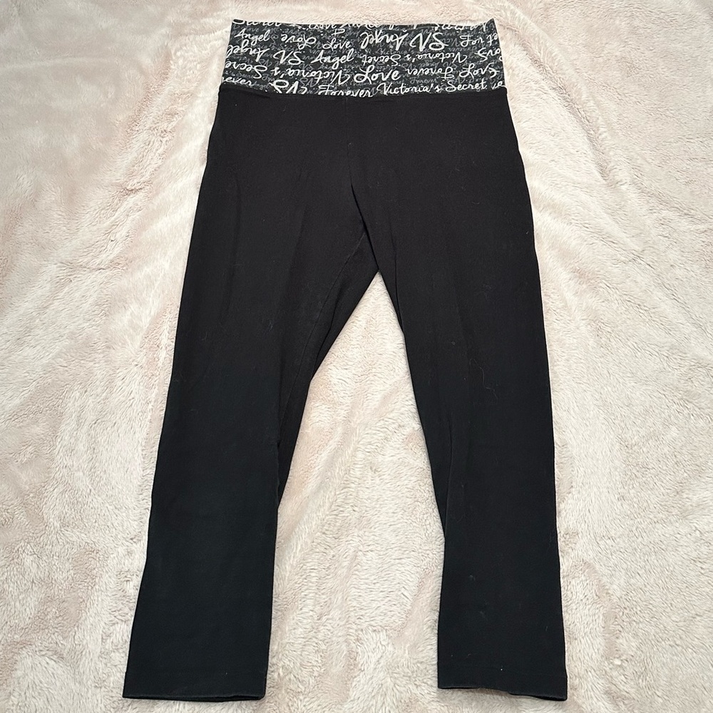 Victoria’s Secret fold over cropped leggings